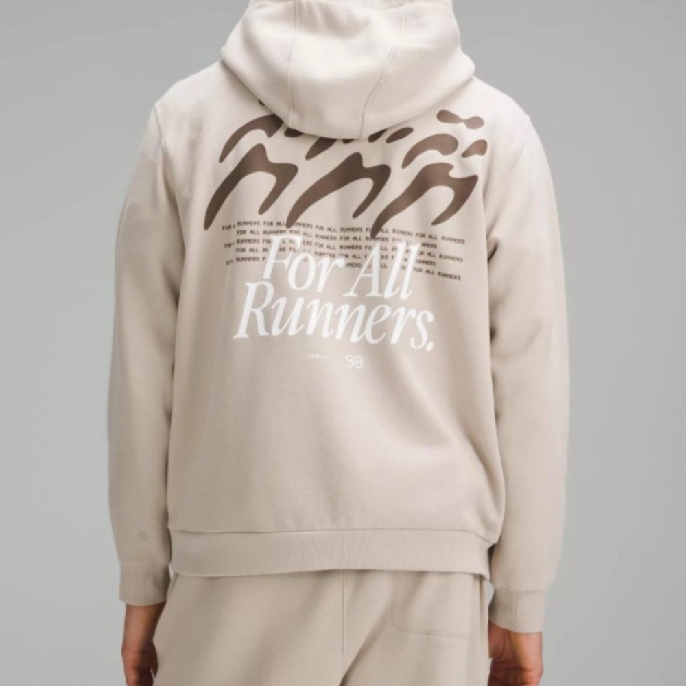 Lululemon For All Runners Steady State Graphic Hoodie